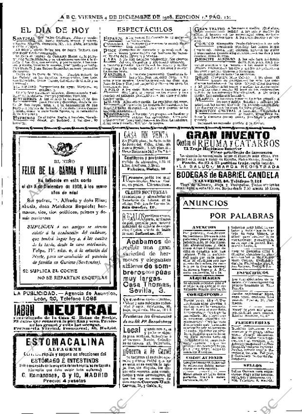 ABC MADRID 04-12-1908 página 15