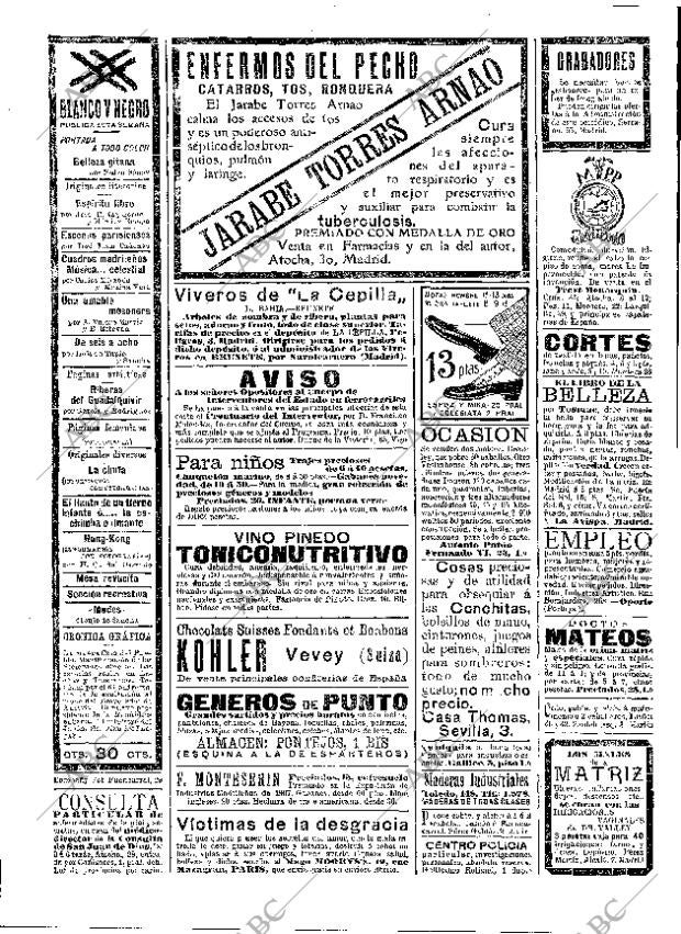ABC MADRID 04-12-1908 página 2