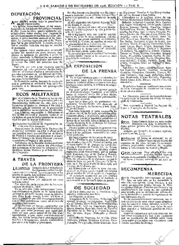 ABC MADRID 05-12-1908 página 8