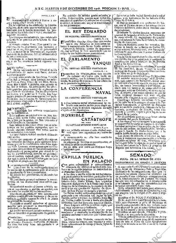 ABC MADRID 08-12-1908 página 11