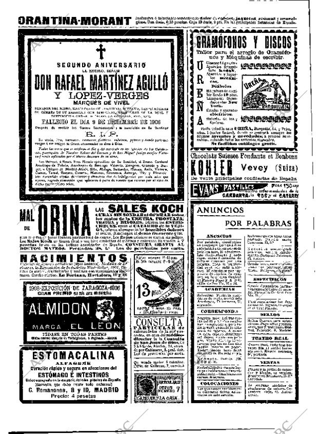 ABC MADRID 08-12-1908 página 16