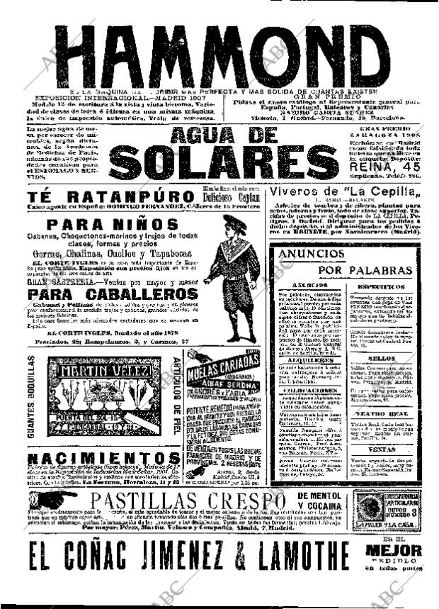 ABC MADRID 11-12-1908 página 16