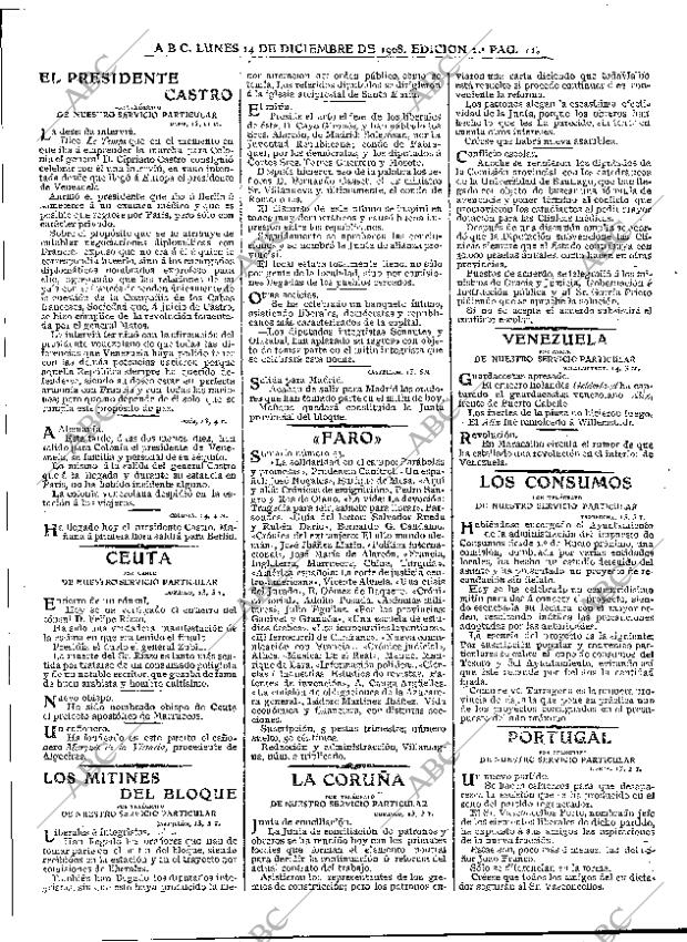 ABC MADRID 14-12-1908 página 11