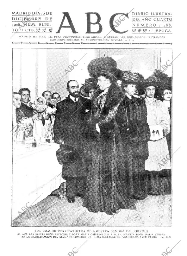 ABC MADRID 15-12-1908 página 1