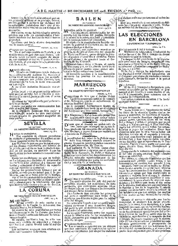 ABC MADRID 15-12-1908 página 11