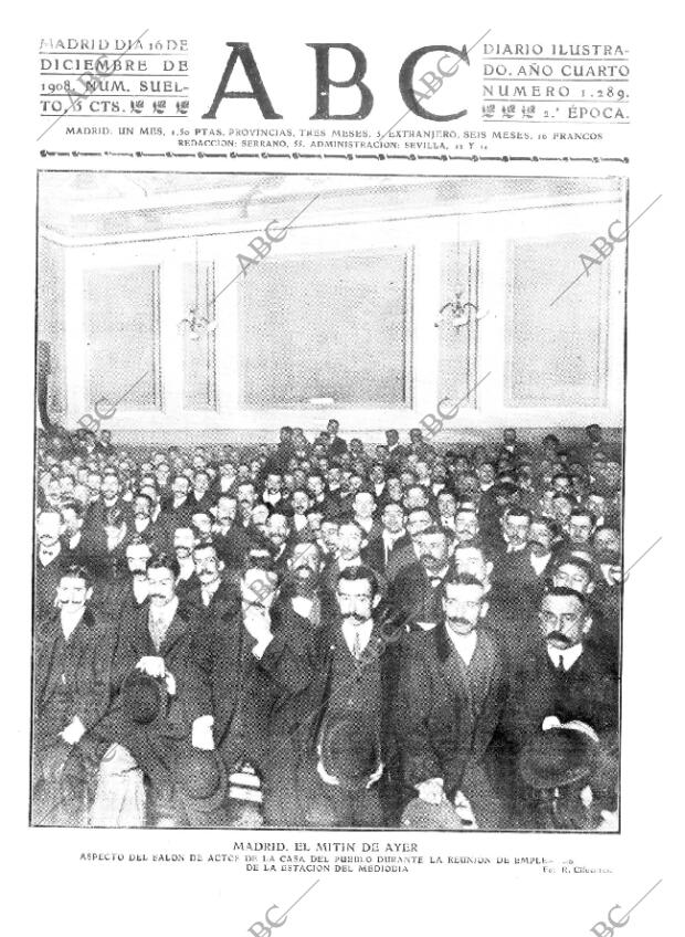 ABC MADRID 16-12-1908 página 1