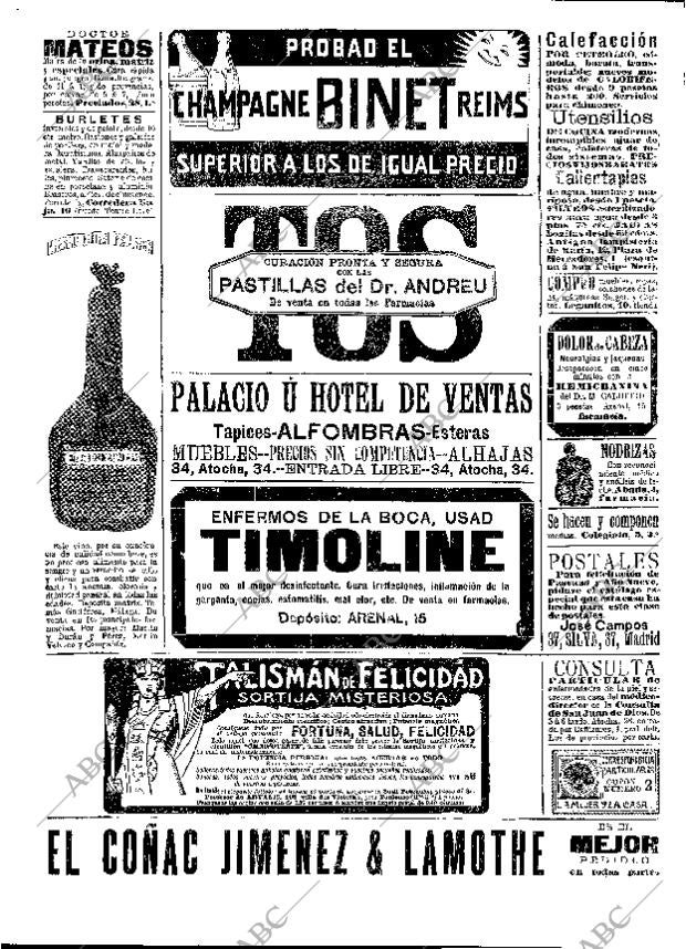 ABC MADRID 17-12-1908 página 16