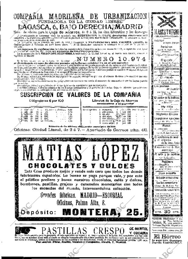 ABC MADRID 18-12-1908 página 2