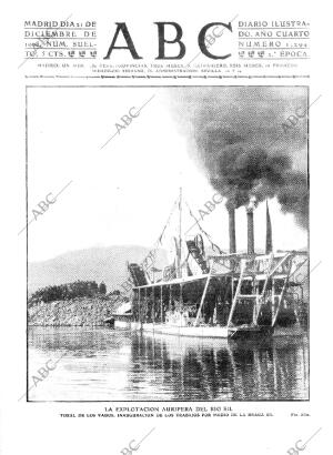 ABC MADRID 21-12-1908 página 1