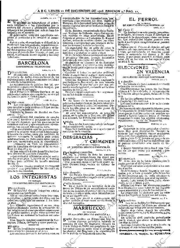 ABC MADRID 21-12-1908 página 11