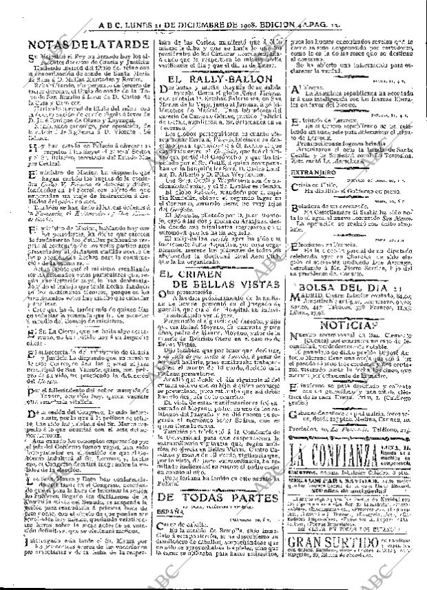 ABC MADRID 21-12-1908 página 12