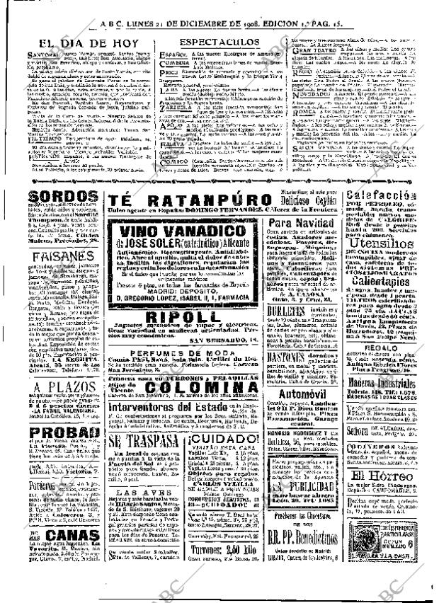 ABC MADRID 21-12-1908 página 15