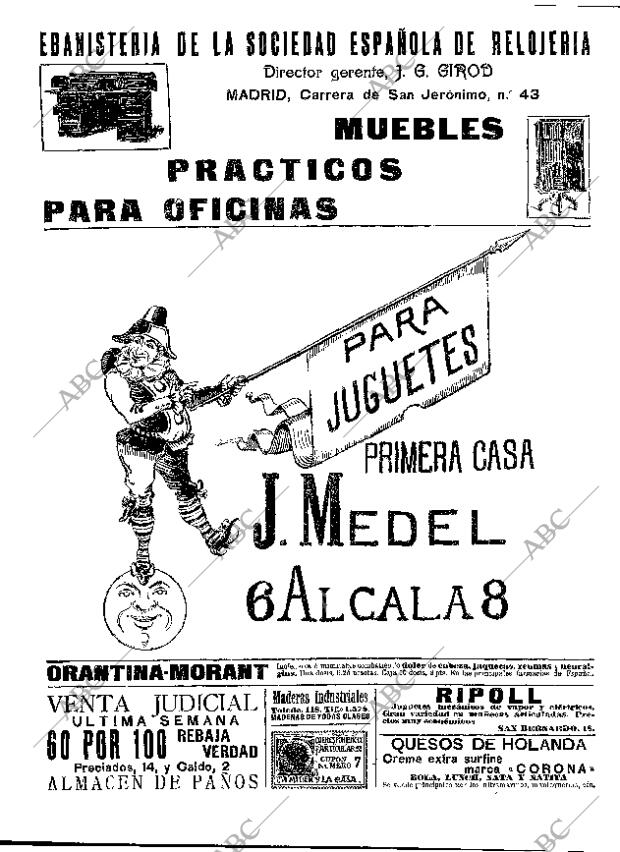 ABC MADRID 22-12-1908 página 16