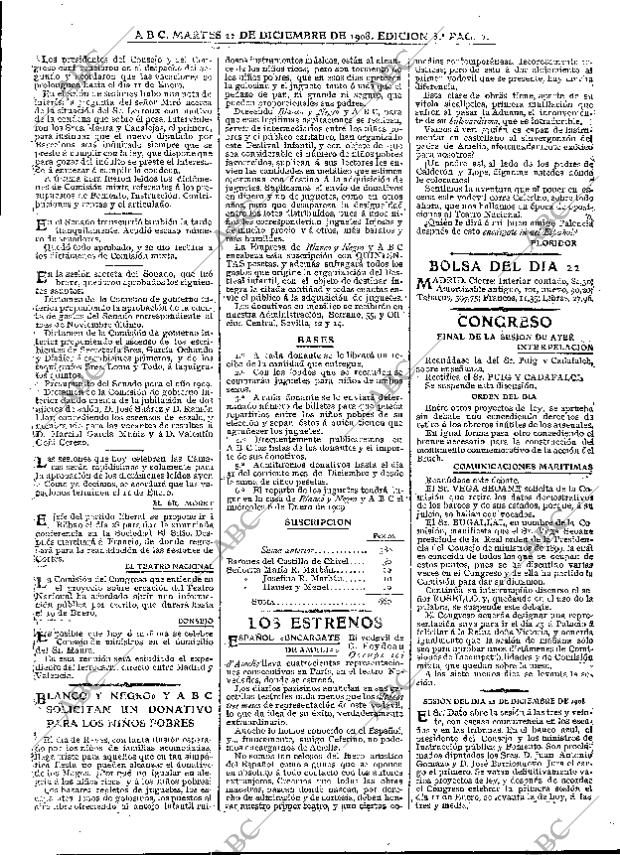 ABC MADRID 22-12-1908 página 5