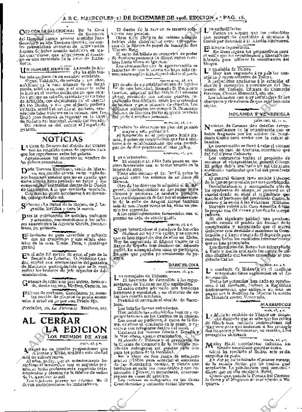 ABC MADRID 23-12-1908 página 15