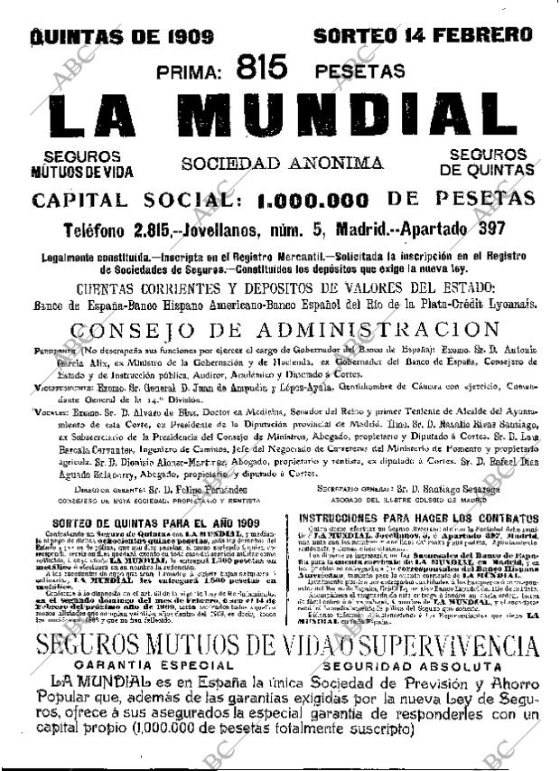 ABC MADRID 23-12-1908 página 20