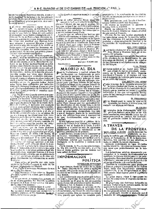 ABC MADRID 26-12-1908 página 4