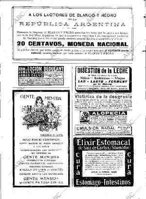 BLANCO Y NEGRO MADRID 26-12-1908 página 2