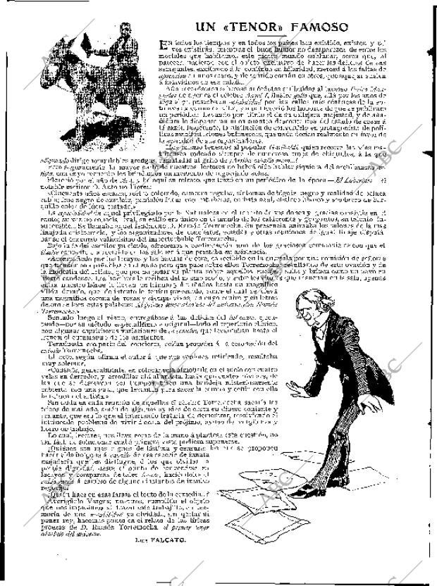 BLANCO Y NEGRO MADRID 26-12-1908 página 22