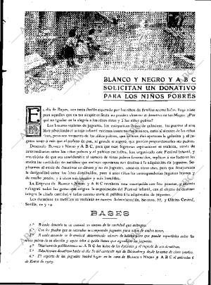 BLANCO Y NEGRO MADRID 26-12-1908 página 27