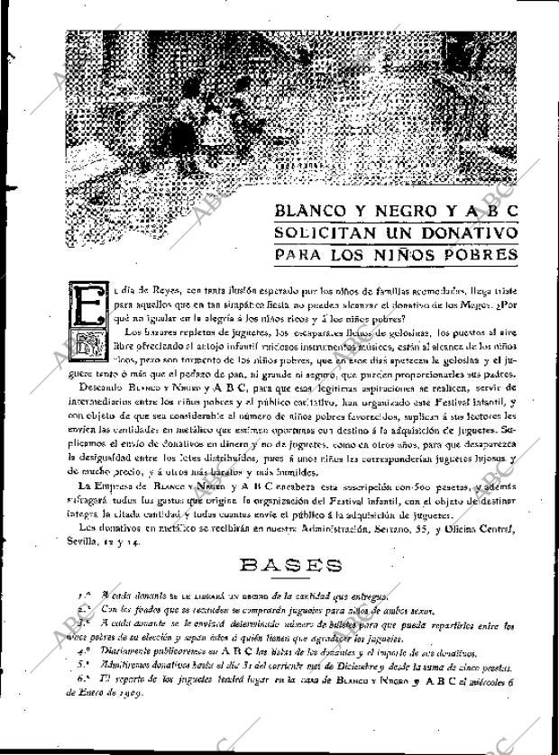 BLANCO Y NEGRO MADRID 26-12-1908 página 27