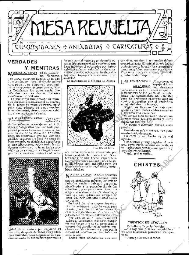 BLANCO Y NEGRO MADRID 26-12-1908 página 28