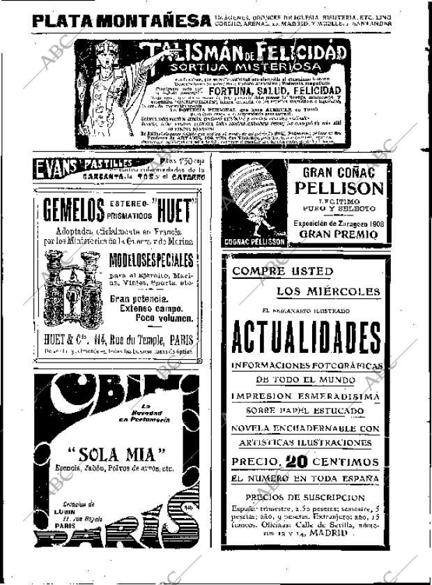 BLANCO Y NEGRO MADRID 26-12-1908 página 4