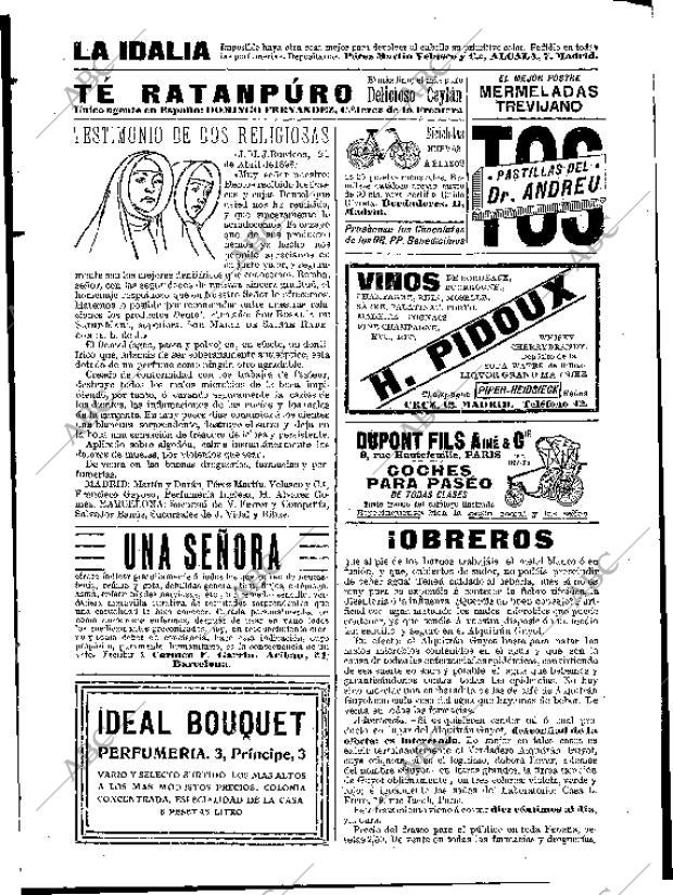 BLANCO Y NEGRO MADRID 26-12-1908 página 5