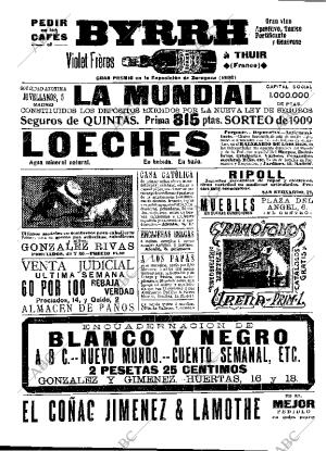 ABC MADRID 27-12-1908 página 16
