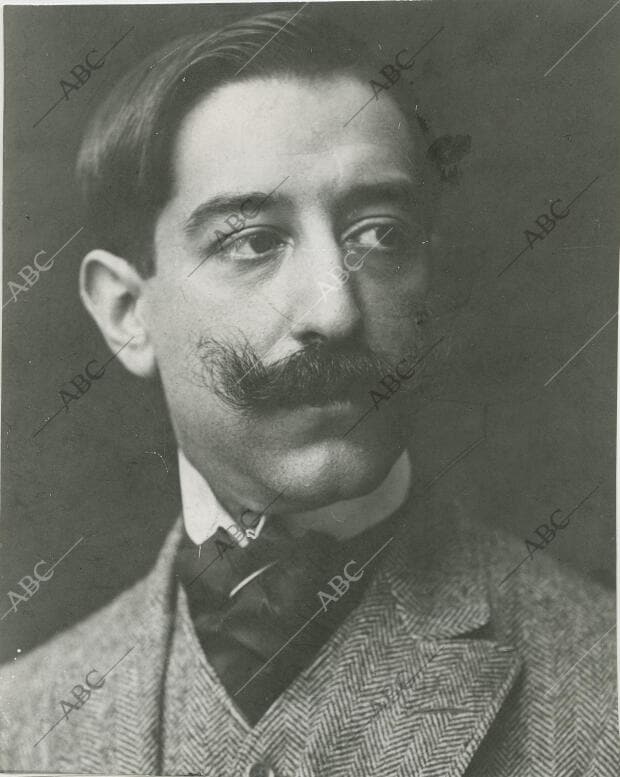 Retrato de José Juan Cadenas en la época de del «Conde de Luxemburgo», 1909