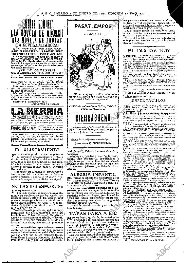 ABC MADRID 02-01-1909 página 11