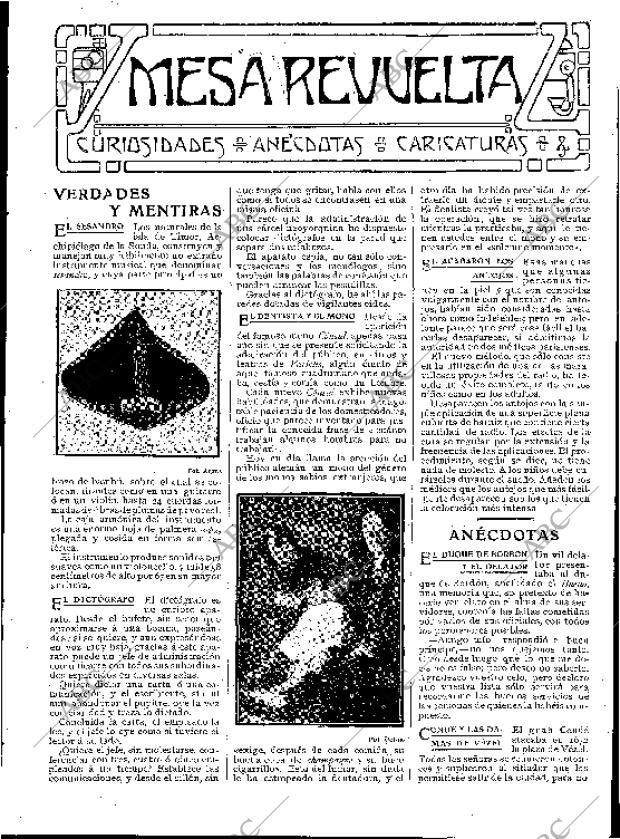 BLANCO Y NEGRO MADRID 02-01-1909 página 25