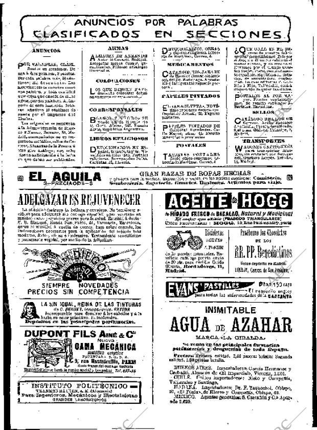 BLANCO Y NEGRO MADRID 02-01-1909 página 3