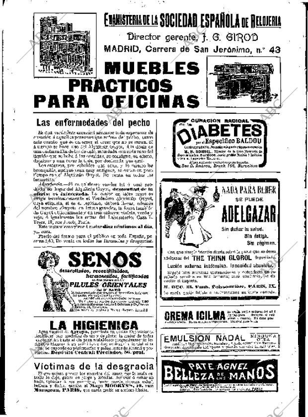 BLANCO Y NEGRO MADRID 02-01-1909 página 4