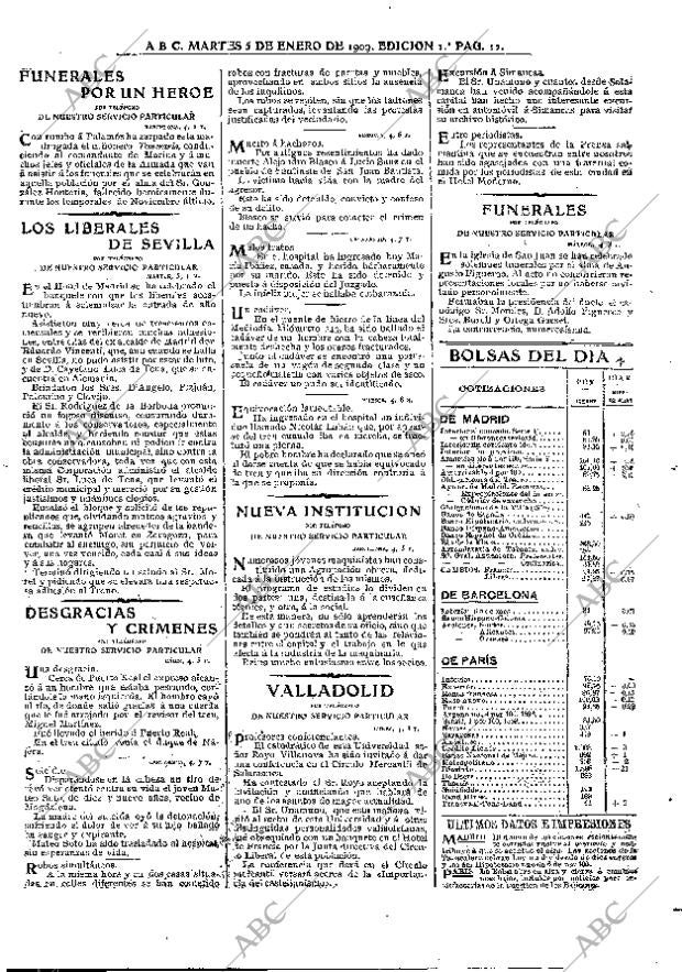 ABC MADRID 05-01-1909 página 11