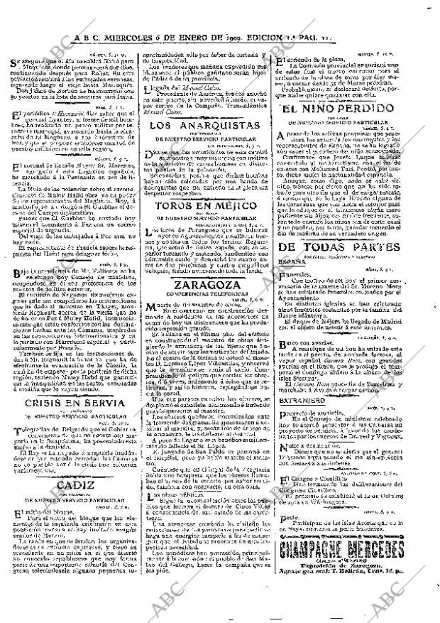 ABC MADRID 06-01-1909 página 11