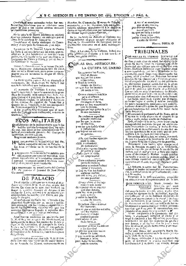 ABC MADRID 06-01-1909 página 6
