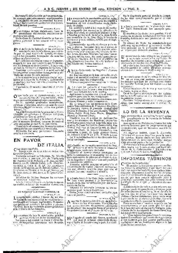 ABC MADRID 07-01-1909 página 8