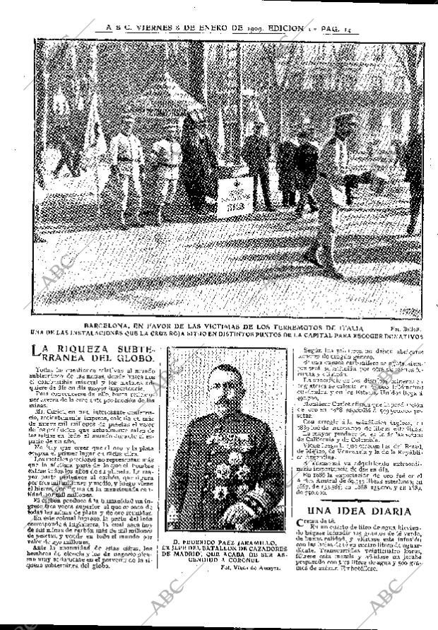 ABC MADRID 08-01-1909 página 14
