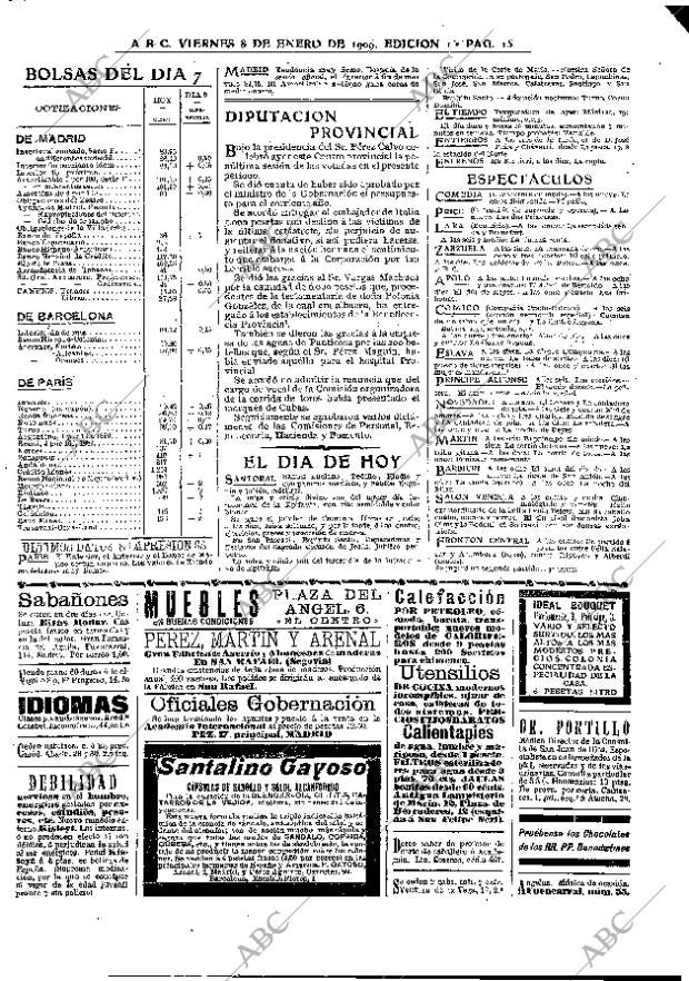 ABC MADRID 08-01-1909 página 15