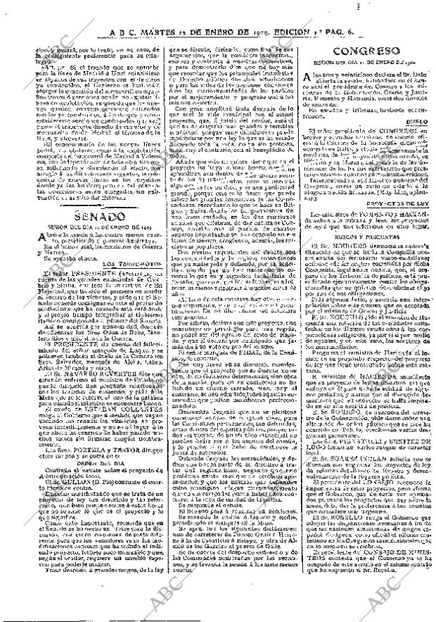 ABC MADRID 12-01-1909 página 6