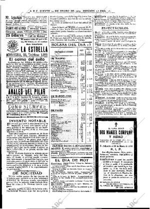 ABC MADRID 14-01-1909 página 15