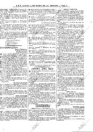 ABC MADRID 14-01-1909 página 5