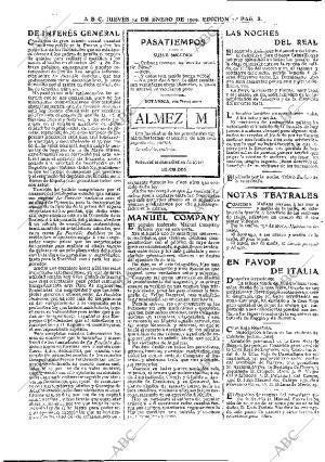 ABC MADRID 14-01-1909 página 8