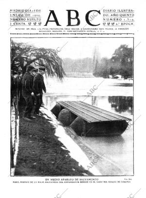 ABC MADRID 15-01-1909 página 1