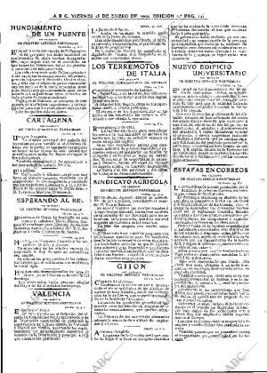 ABC MADRID 15-01-1909 página 11