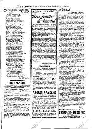 ABC MADRID 15-01-1909 página 13