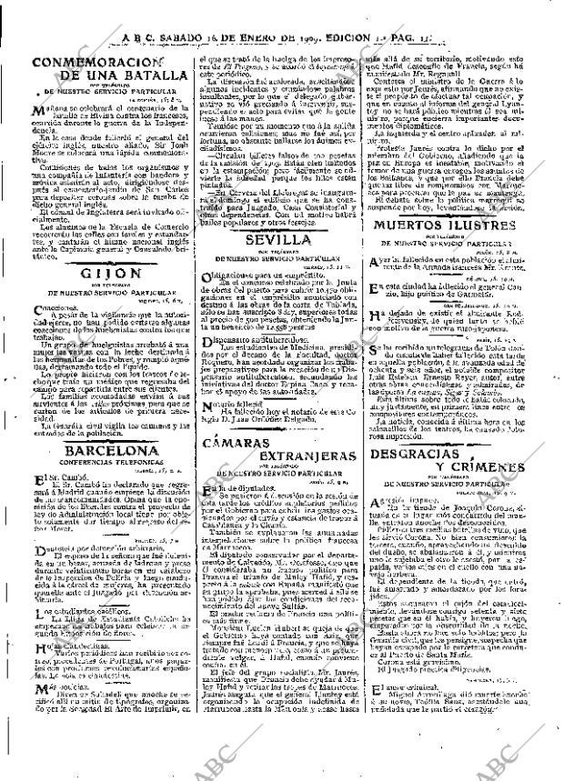 ABC MADRID 16-01-1909 página 11