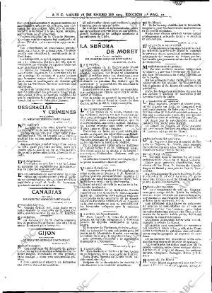 ABC MADRID 18-01-1909 página 10