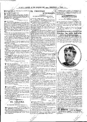 ABC MADRID 18-01-1909 página 11